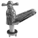 Llave Lavamanos Cromada Plastgrifos Cruceta (3102182)