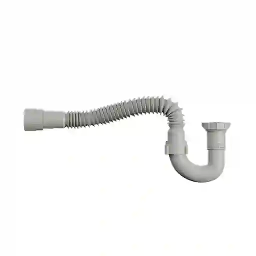 Linea Grival Sifon En P Flexible Gris (937940001)