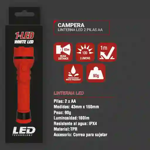 Linterna Tronex 3 L (trl20lr6ca)