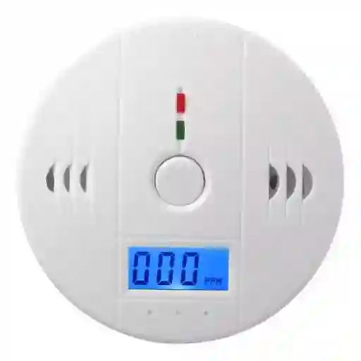 Sensor Detector De Monoxido De Carbono Con Indicador Alarma
