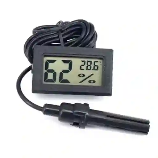 Higrometro Termometro Termohigrometro Digital Sonda Nevera