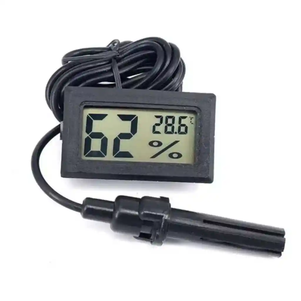 Higrometro Termometro Termohigrometro Digital Sonda Nevera