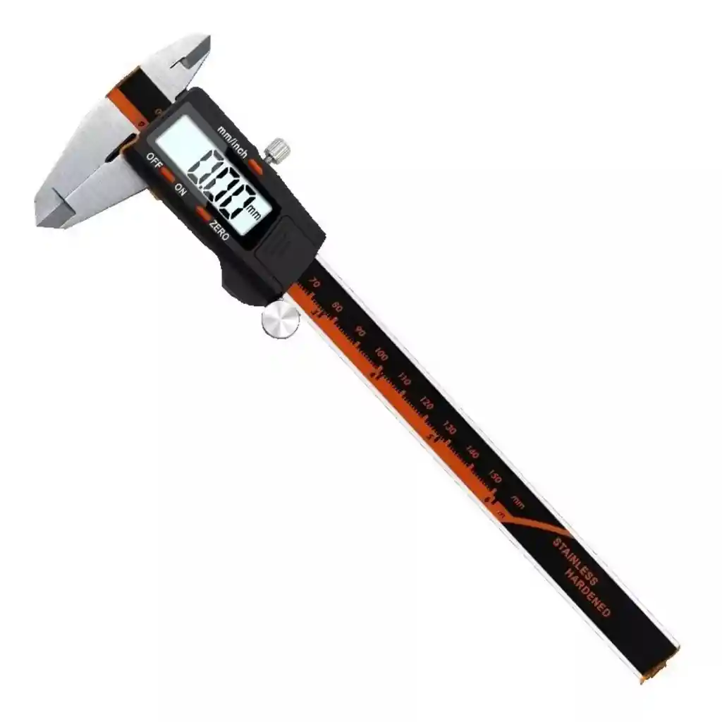 Calibrador Digital Vernier Pie De Rey Acero Inoxidable 150mm