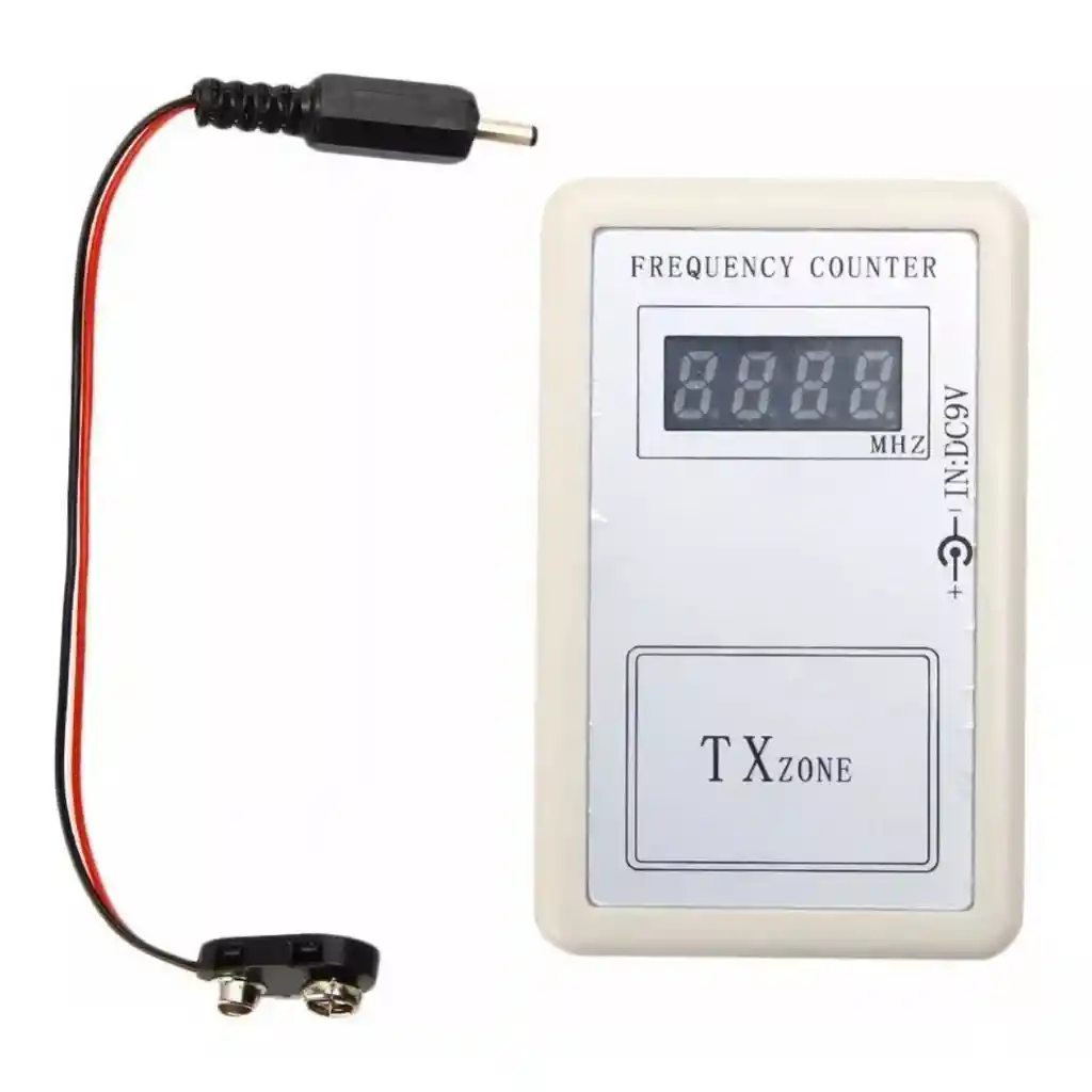 Medidor Contador De Frecuencia Control Remoto 250-450 Mhz