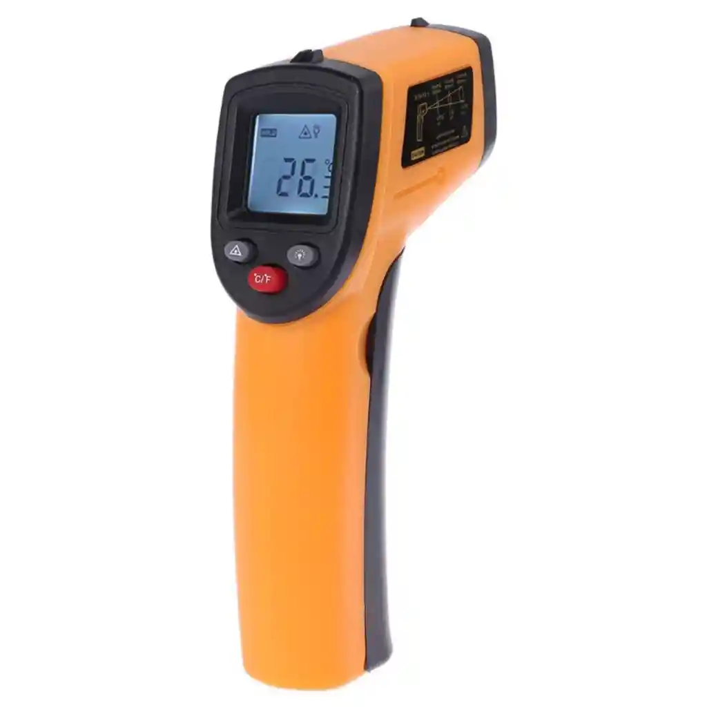 Termometro Digital Infrarrojo Laser Luz Temperatura Gm320