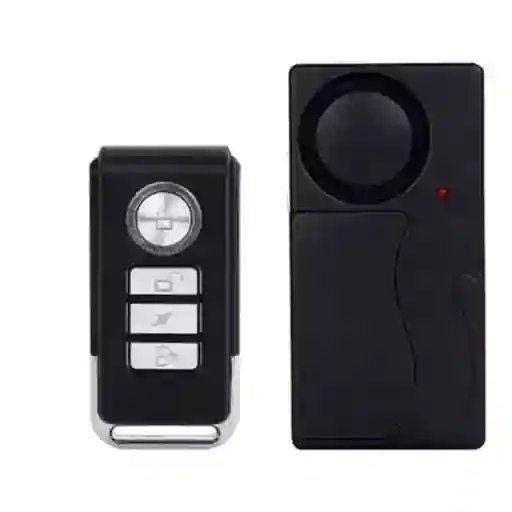 Alarma Para Ventanas Puertas Control Remoto Por Vibración