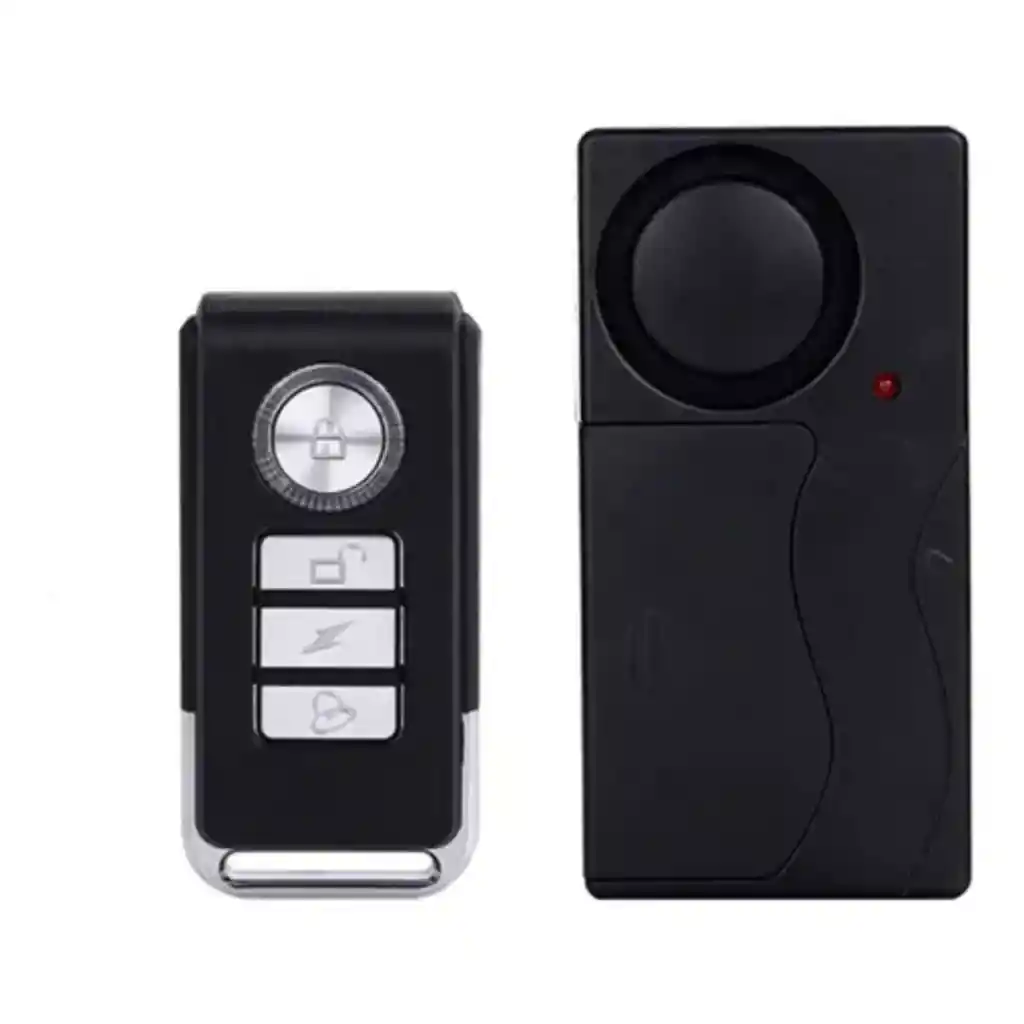 Alarma Para Ventanas Puertas Control Remoto Por Vibración