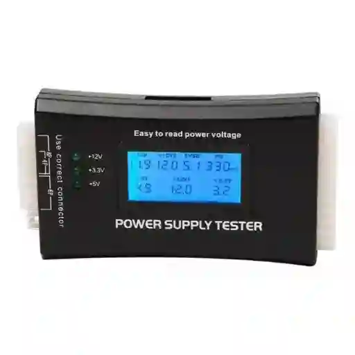 Probador Fuente Computador Multifuncional Pc 24 Sata Lcd