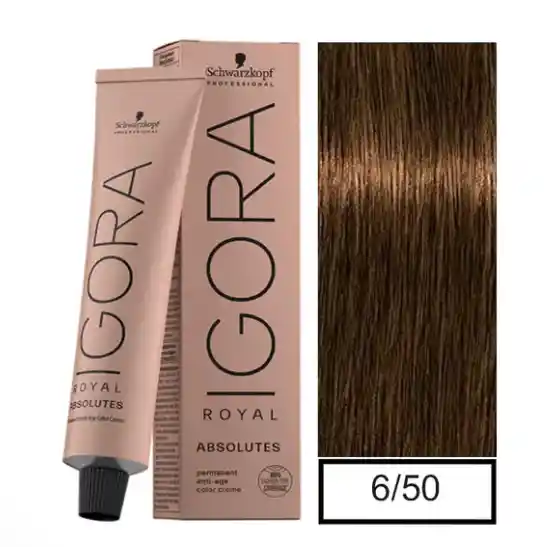 6.50 Rubio Oscuro Dorado Natural Absolute - Igora