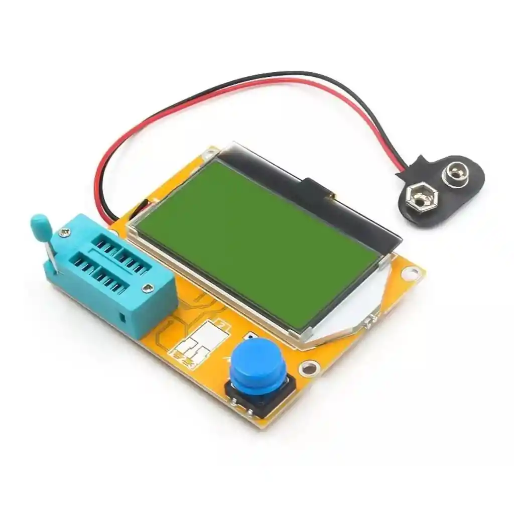 Medidor Digital Transistores Capacitores Inductores Lcr-t4