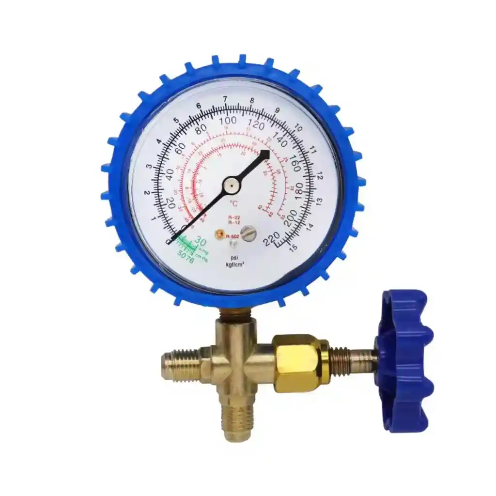 Medidor De Presión Baja Manometro Con Valvula Para Gas Ct466