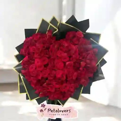 Flores Impactacte Bouquet De 300 Rosas Rojas
