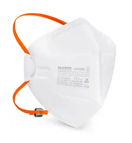 Tapabocas N95 Material Particulado Insafe Ref. In1020
