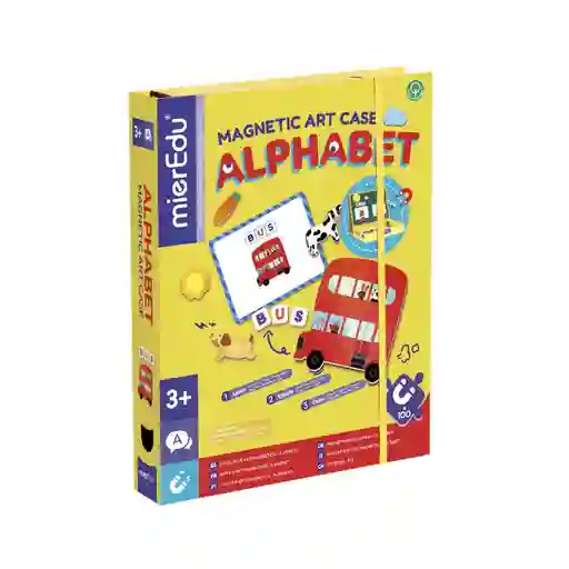 Juego Didáctico Magnético Aprende Abecedario Para Niños