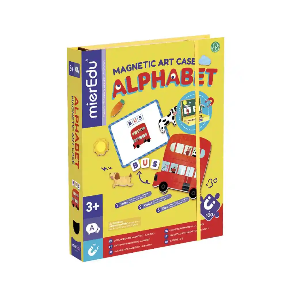Juego Didáctico Magnético Aprende Abecedario Para Niños