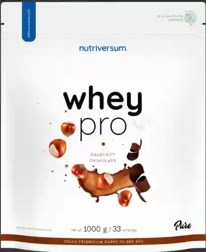 Proteina Whey Pro Avellana Chocolate Nutriversum 1000g