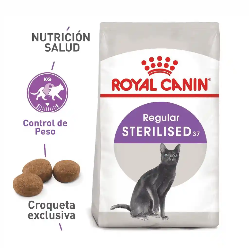 Royal Canin Gato Regular Sterilised 37 - 400 Gm