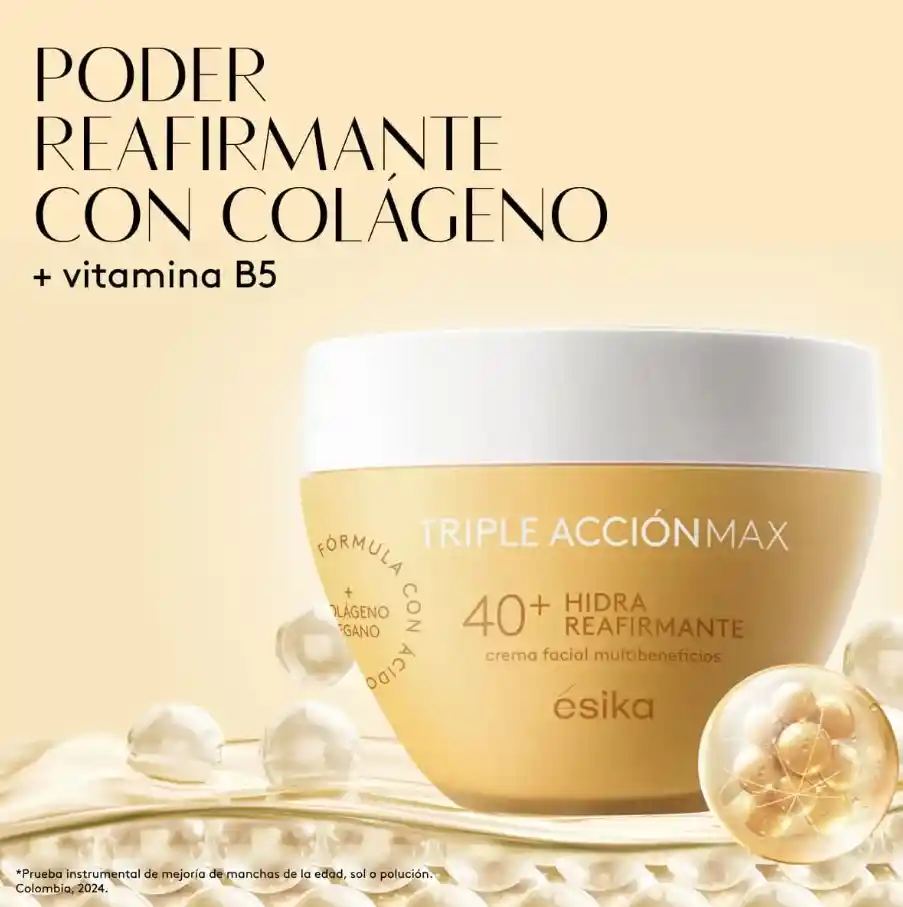 Crema Facial Triple Accion Max 40+