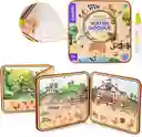 Libro Didáctico Actividades Reutilizable Con Agua Para Niños