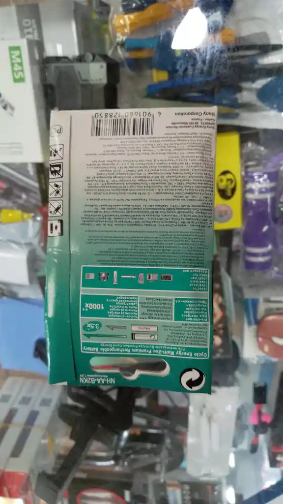 Pilas Recargables Tipo Sony Cycleenergy Ni Mh Aa De 2700mah-