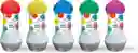Juego Marcadores Lavables De Puntos 5 Unidades Para Niños