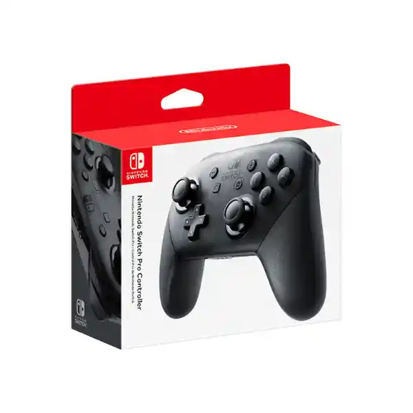 Control Pro Controller Inalámbrico Negro Nintendo Switch
