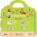 Libro Didáctico Con Stickers Temática Bosque Para Niños