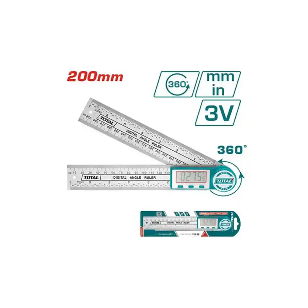 Medidor Digital De Angulos Total (tmt333601)