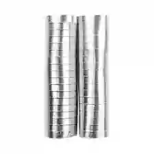 Serpentina Metal Plata 4 Mt X 2 Sempertex