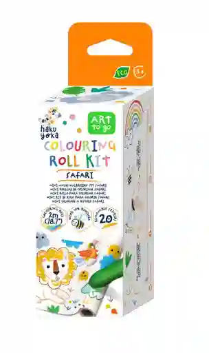 Juego Kit Artístico Para Colorear Safari Para Niños