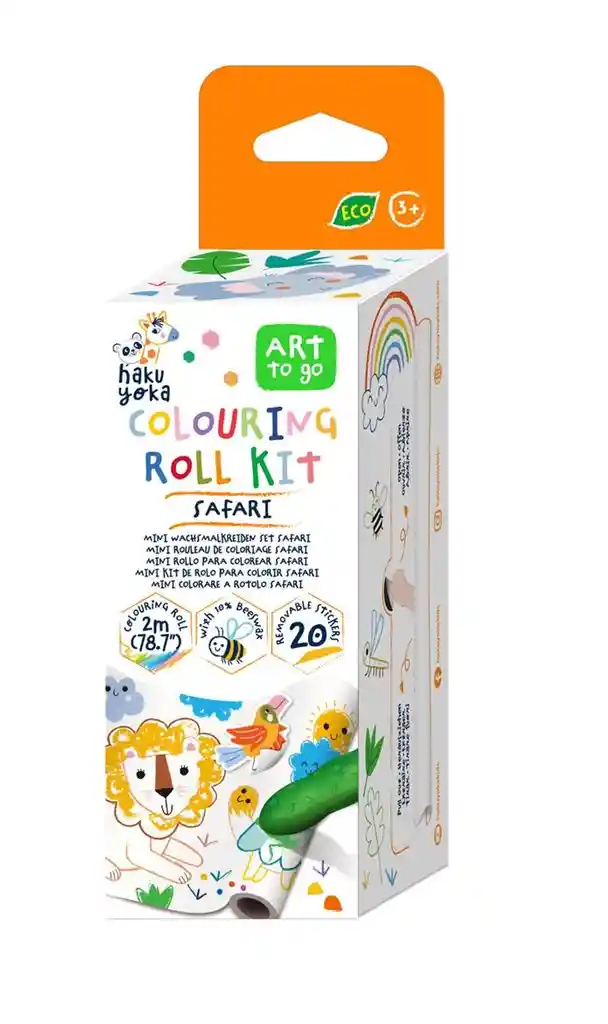 Juego Kit Artístico Para Colorear Safari Para Niños