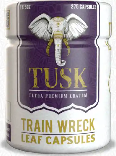 Tusk - Kratom Cápsulas De Descarrilamiento De Tren X 275