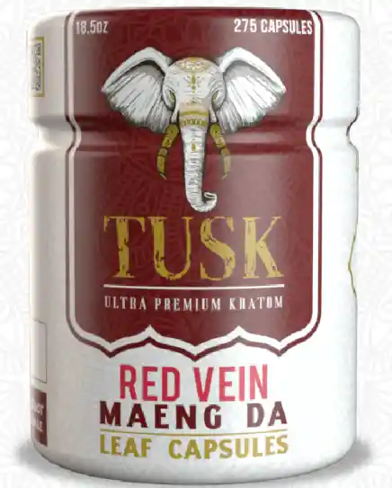 Tusk - Kratom Cápsulas Vena Roja X 275