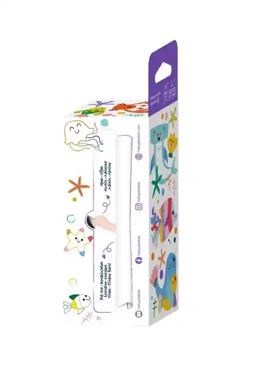 Juego Kit Artístico Para Colorear Vida Marina Para Niños