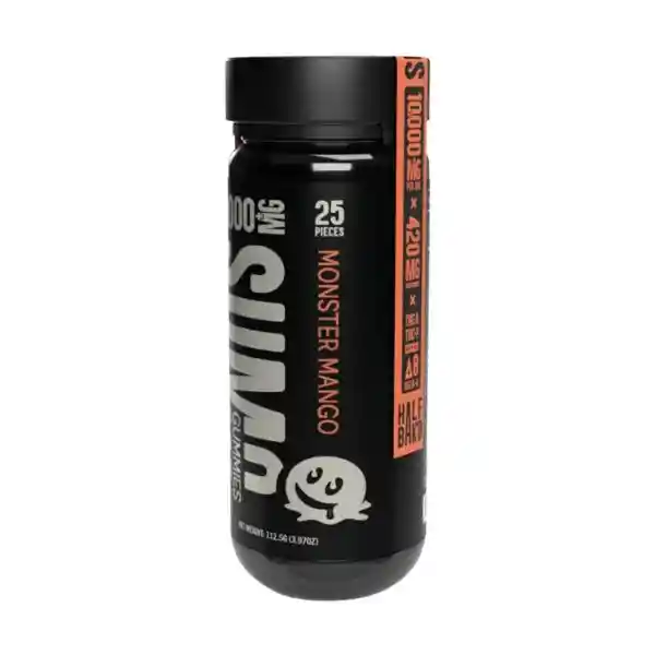 Gomas Half Bakd Sumo Thc-a + Thc-p - 10000 Mg - Monster Mango