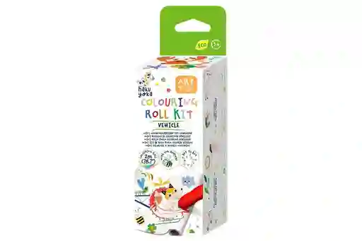 Juego Kit Artístico Para Colorear Vehículos Para Niños
