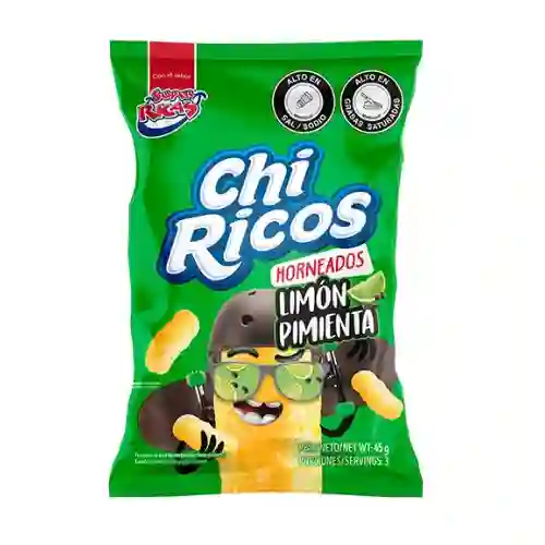 Chi Ricos Limon Pimienta X40gr