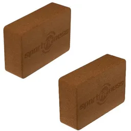 Par Cubos De Yoga En Corcho Sportfitness