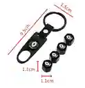 Tapa Valvulas Llanta Llavero Kit Accesorios Carro Renault