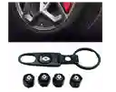 Tapa Valvulas Llanta Llavero Kit Accesorios Carro Renault