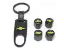 Tapa Valvulas Llanta Llavero Kit Accesorios Carro Chevrolet