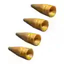 Tapa Válvula 4 Und Punta Lujo Carro Camioneta Moto Universl Dorado