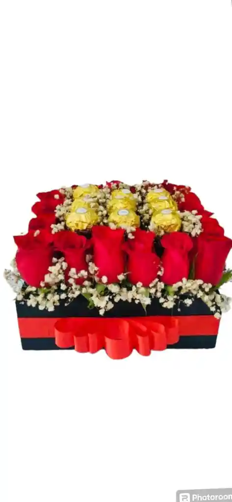 Arreglo De Flores - Arreglo De Rosas -regalo Para Mujer U Hombre - Ancheta - Rosas - Buquet De Rosas-