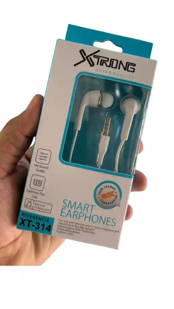 Audifonos De Cable Xtrong