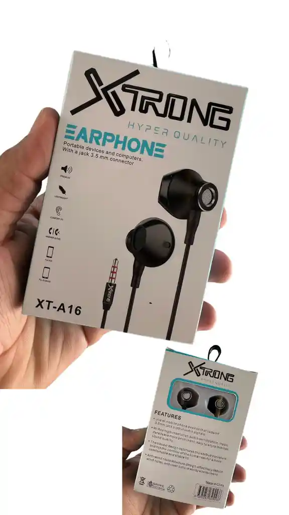 Audifonos De Cable Xtrong Xt-a16