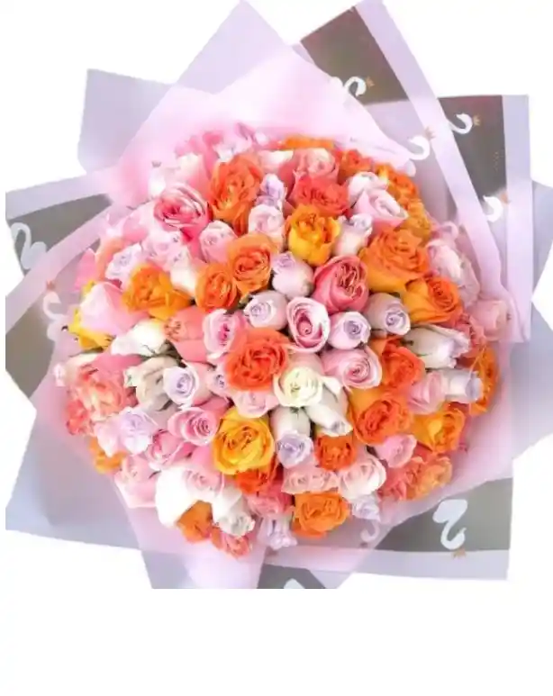 Bouquet 100 Rosas