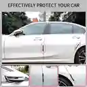 Protector En Goma Para Puertas De Carros Camioneta Adhesivo Negro