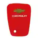 Forro Protector Control Llave Chevrolet Aveo Corsa Optra Rojo