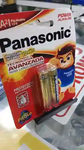 Panasonic Bateria Pila Alcalina Power Aaa X 2 Unidades