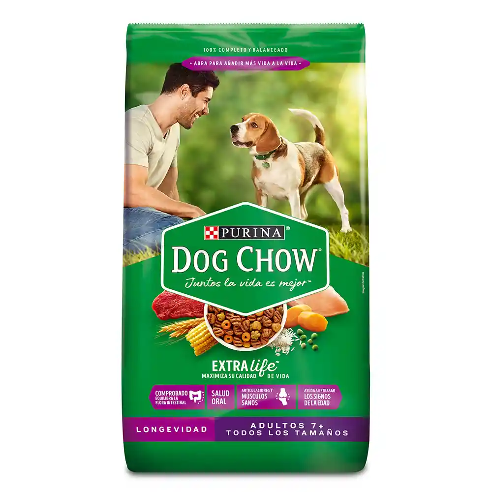 Dog Chow Perro Aduto Longevidad +7 - 2 Kg